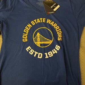 Fanatics Golden State Warriors Blue Tee